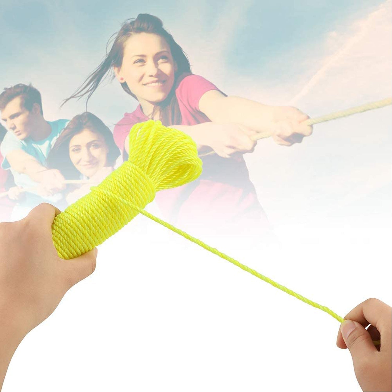 9116 3Meter Heavy Duty Laundry Drying Clothesline Rope Portable Travel Nylon Cord Sturdy Clothes Line for Outdoor, Camping, Indoor, Crafting, Art Projects DeoDap 9116 3Meter Heavy Duty Laundry Drying Clothesline Rope Portable Travel Nylon Cord Sturdy Clothes Line for Outdoor, Camping, Indoor, Crafting, Art Projects DeoDap